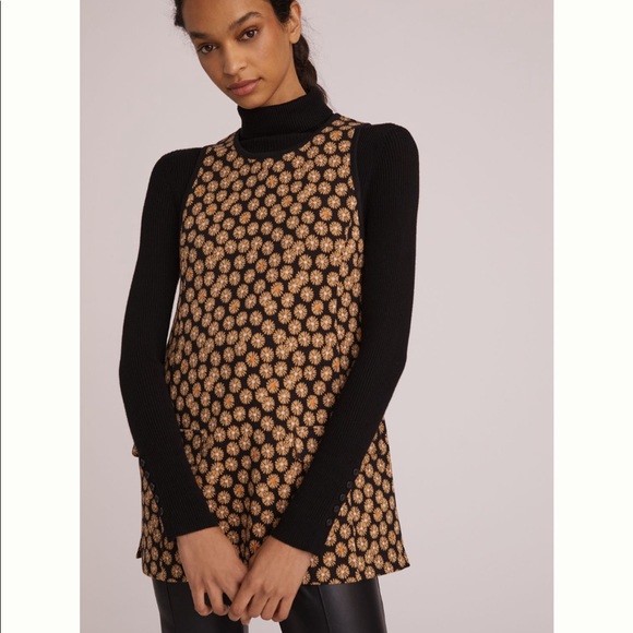 Anthropologie Tops - ✨ Anthropologie Jacquard Tunic Top Sz MP